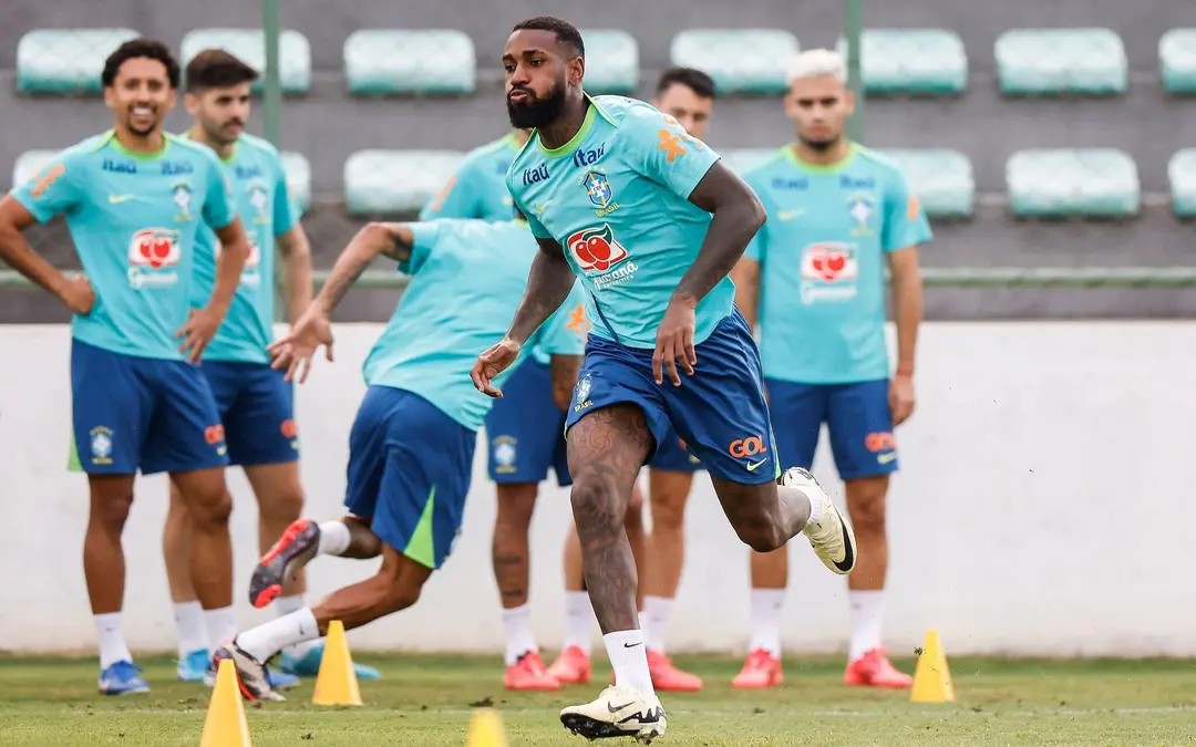 Gerson será titular da Seleção Brasileira diante do Peru