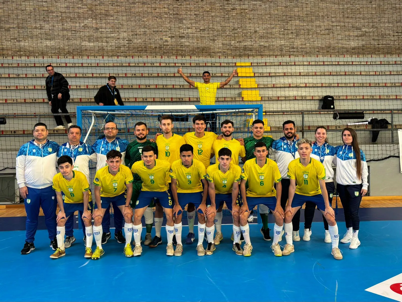 Seleção Brasileira Sub-20 de futsal - Foto: Divulgação
