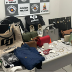 Suspeito de furtos avaliados em R$ 45 mil é detido