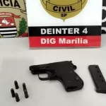 Homem é preso no Santa Antonieta por posse ilegal de arma de fogo