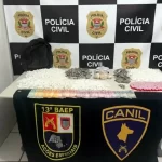 Polícia prende suspeito com quase três mil porções de drogas em operação na Vila Barros