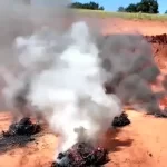 Polícia Militar apreende 260kg de fios de cobre em Pompeia