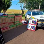 Polícia Rodoviária apreende carga de contrabando de eletrônicos em Ourinhos