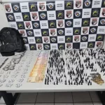 Jovem é preso com mais de 1,5 mil porções de drogas no Parque das Azaleias em Marília