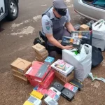 Polícia apreende R$ 30 mil em produtos sem nota na Raposo Tavares em Palmital