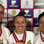 Brasileiras garantem três bronzes em 1º dia de Grand Slam de Judô