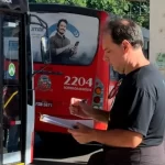 Fiscalização da Emdurb flagra ônibus irregular em Marília com mais de 15 anos de uso