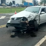 Acidente em trevo na SP-294 fere motorista e causa interdição em Tupã