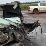 Colisão frontal mata moradores de Marília na PR-323