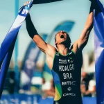 Miguel Hidalgo conquista vitória histórica na Série Mundial de Triatlo