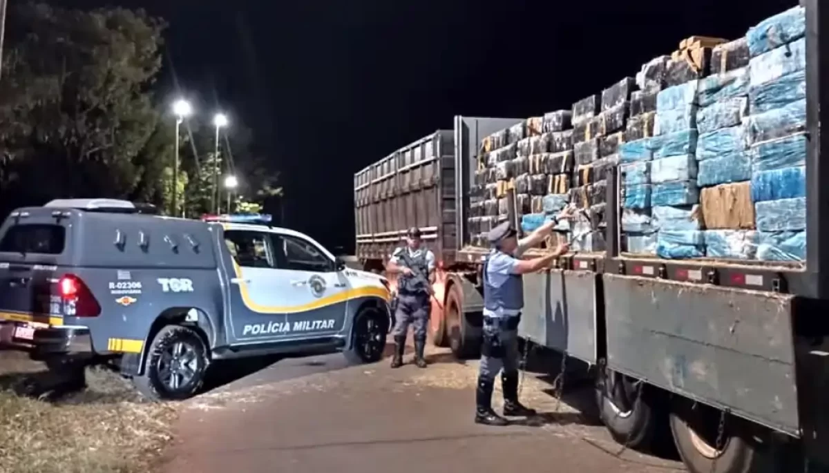 Divulgação/Polícia Militar Rodoviária