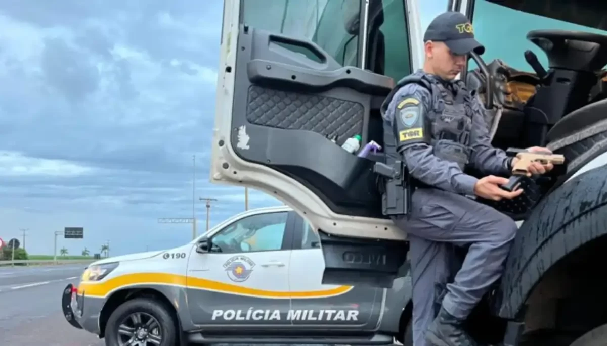 Divulgação/Polícia Militar Rodoviária
